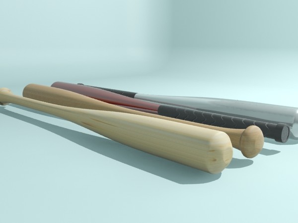 3ds max baseball bats - Baseball Bats by christiano247
